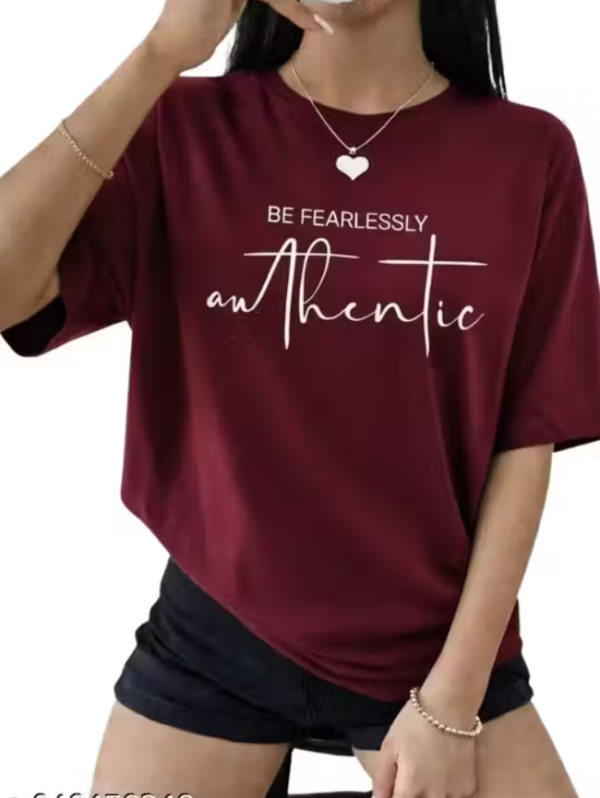 Trendmora Trendy Graphic Print T-Shirt for Girls & Women