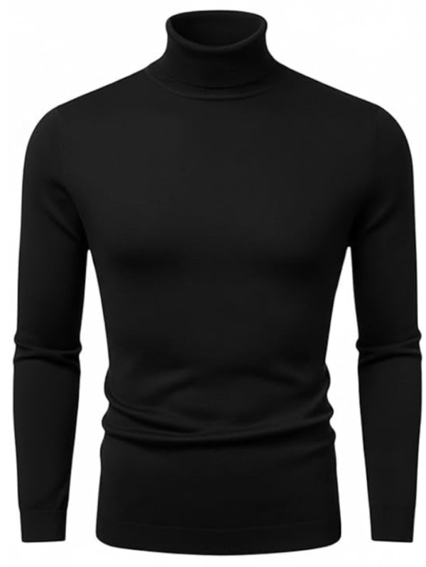 Men Solid Polo Neck Cotton Blend Orange T-Shirt