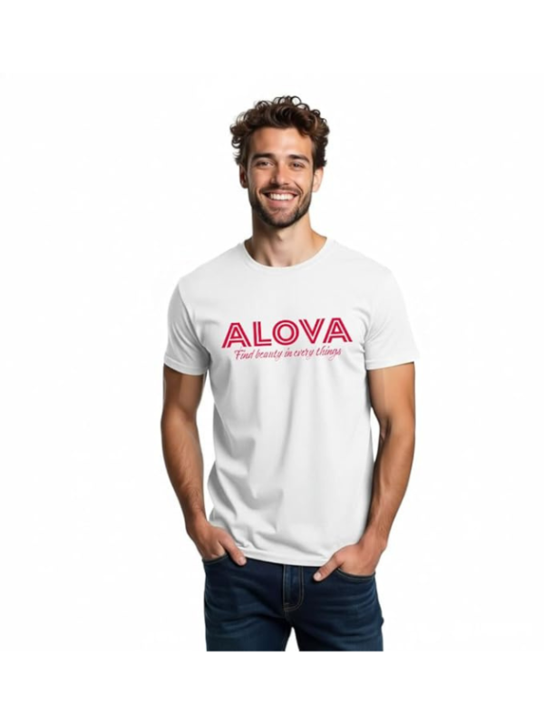 Men Printed Round Neck Polyester Multicolor T-Shirt