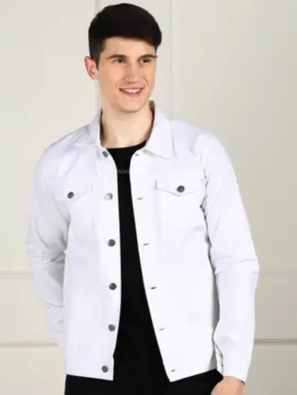 Men Solid Jacket