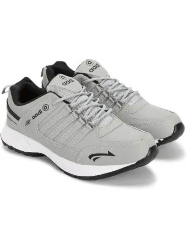 Lightweight EVA , Walking & Gym Casual Sports Running Shoes For Men (Grey , 9)