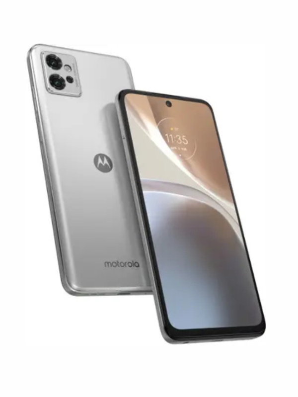 Motorola G32 (Satin Silver, 64 GB) (4 GB RAM)