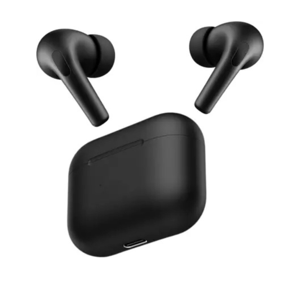 TECHIO Black Earbuds | True Wireless Stereo | Noise Cancelling Bluetooth (Black, True Wireless)