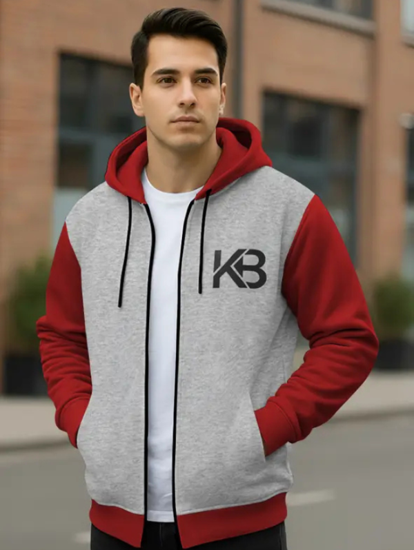Men Applique Casual Jacket