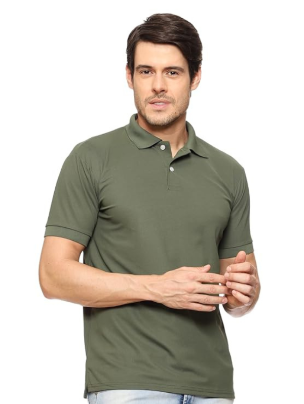 Teams CR Men Solid Crew Neck Cotton Blend Black T-Shirt