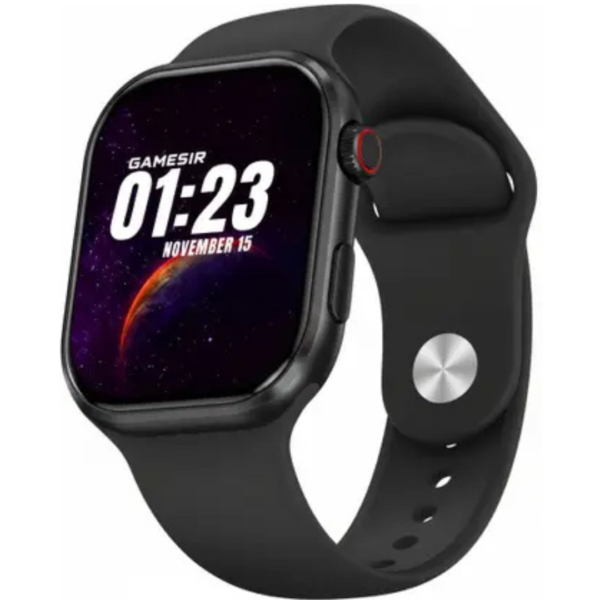 GameSir I8 Pro Smart Watch Series 8 with multiple Features Smartwatch for Men & Women Smartwatch (Black Strap, 1.75 Inch Full Screen Display)