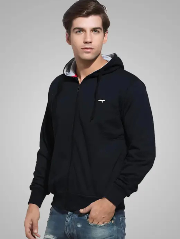 Men Solid Casual Jacket