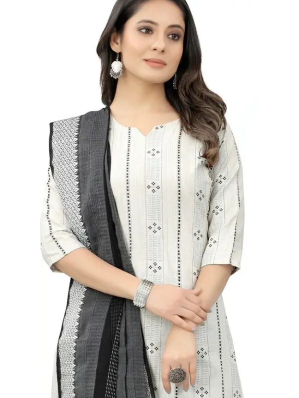 Alliance Embroidered Kurta, Trouser/Pant & Dupatta Set